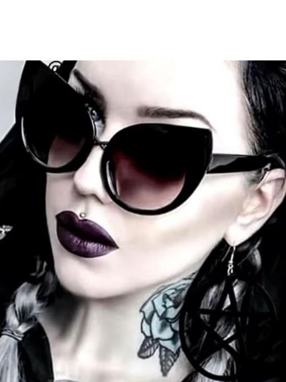 Gothic Cat Eye Sunglasses